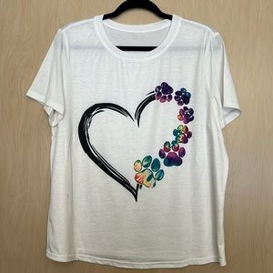 Heart paw T-Shirt
